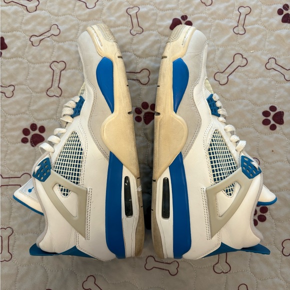 Air Jordan retro 4 military industrial blue - Picture 2 of 4